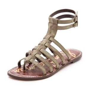 Women's Green Gilda Gladiator Sandals